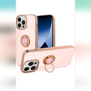 (3/$10) iPhone 14 Pro Max Compatible Phone Case - Pink (New)